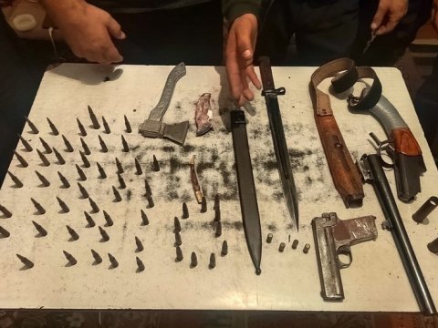 Sabirabadda evdən silah-sursat AŞKARLANDI