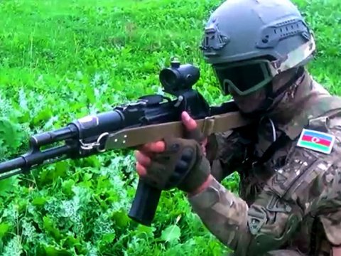 Azərbaycan və Türkiyənin komando bölmələri bir arada