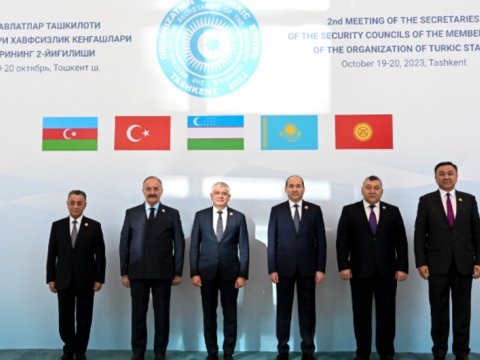 Türk dövlətlərinin Təhlükəsizlik Şurasının katibləri bir arada - FOTOLAR