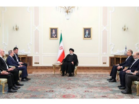 Ceyhun Bayramov İran Prezidenti ilə GÖRÜŞDÜ