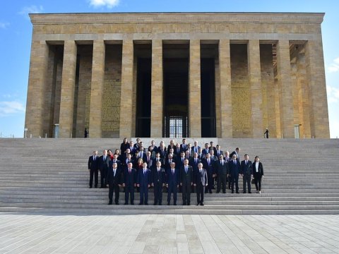 Türk dövlətlərinin baş prokurorları Ankarada toplandı - FOTO