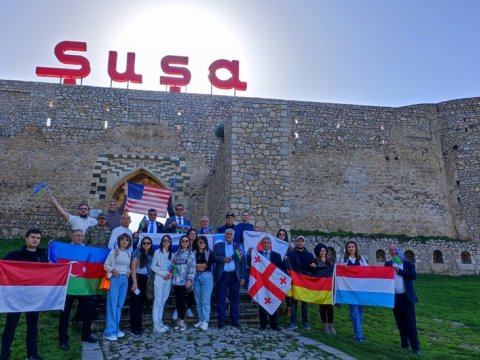 Diaspor nümayəndələrinin Şuşaya 11-ci səfəri