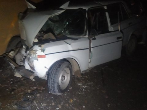 Mikroavtobus maşınla toqquşdu - 7 nəfər yaralandı