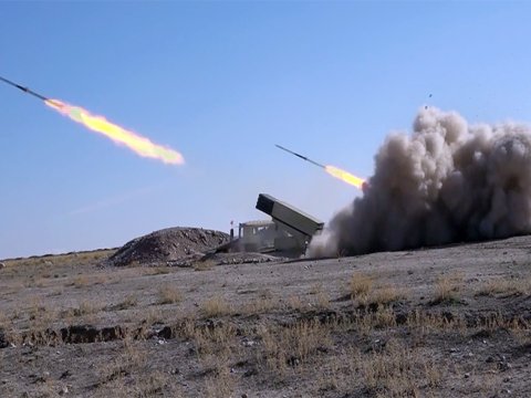 Təlimdə şərti düşmənin 