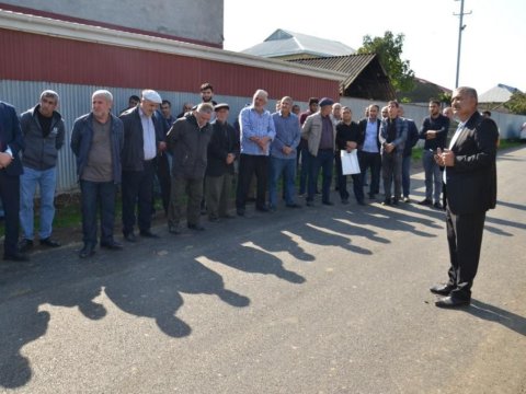 Xəlfələr kənd sakinlərinin müraciətləri “Açıq mikrofon”da - FOTO