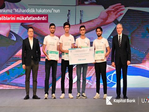 Kapital Bank-ın dəstəyi ilə keçirilən hakatonun qalibləri