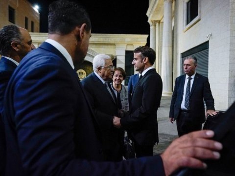 Makron İsraildən Fələstinə GETDİ