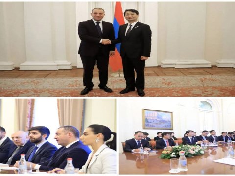 Koreyalı nazir İrəvanda - Nə işi var?