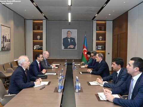 Nazir beyin mərkəzinin nümayəndələri ilə görüşdü