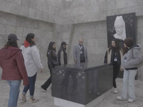Şuşaya növbəti infotur təşkil edilib - FOTOLAR
