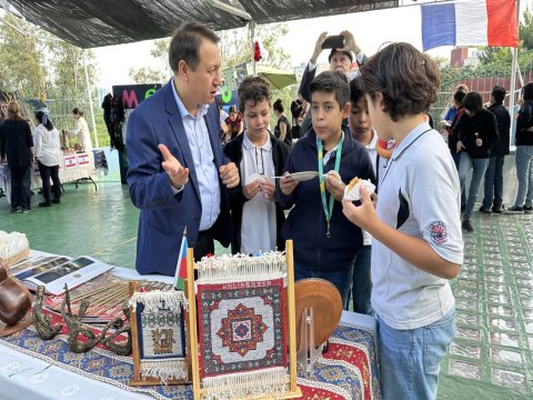 Azərbaycan mədəniyyəti Meksikada sərgiləndi - FOTOLAR