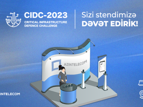 “AzInTelecom” “CIDC-2023”də “Qızıl sponsor” kimi stendlə çıxış edir