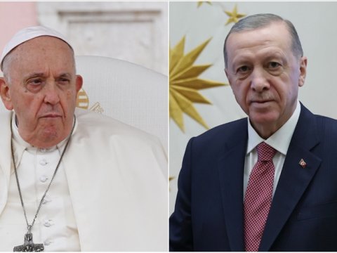 Ərdoğan Roma Papası ilə bu məsələlərdən DANIŞDI