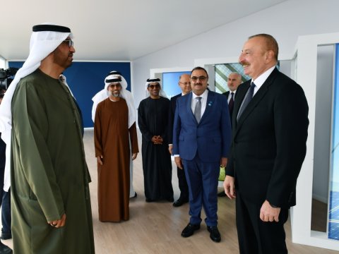 Prezident Qaradağ Günəş Elektrik Stansiyasının AÇILIŞINDA