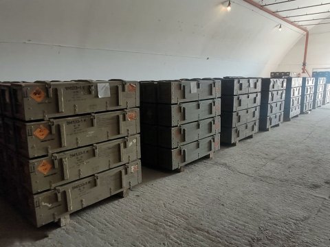 Qarabağda aşkarlanan sursatların bir qismi 2021-ci il istehsalıdır - FOTOLAR