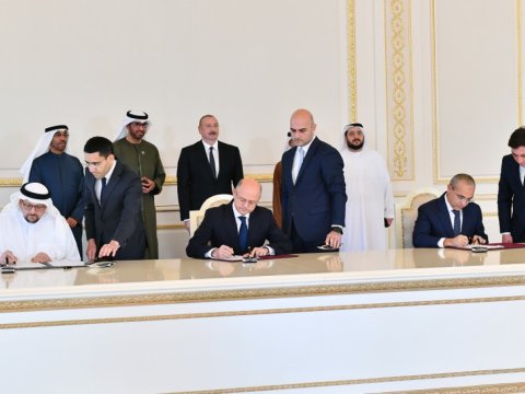 Azərbaycanla “Masdar” şirkəti arasında sənədlər imzalandı