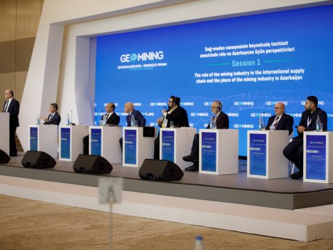 Bakıda Beynəlxalq Geologiya-Mədənçilik Forumu - FOTOLAR