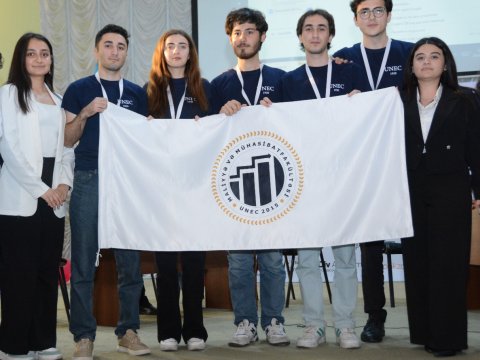 UNEC tələbələri “Breyn rinq” yarışı keçirib - FOTOLAR