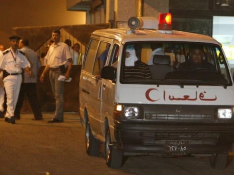 Misir ərazisinə raket düşdü - Yaralılar var