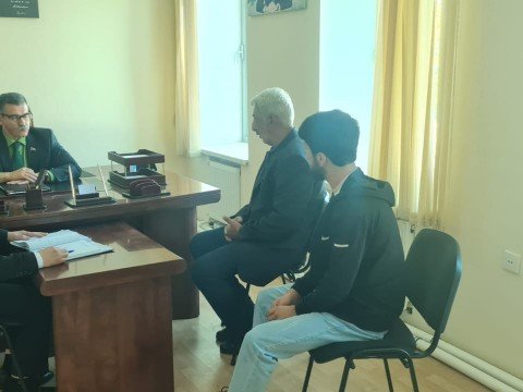 Novruz Aslanov seçiciləri qəbul edib - FOTOLAR