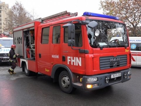 Dünən 21 yanğın olub, 11 nəfər xilas edilib - VİDEO