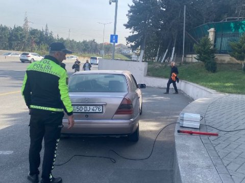 Ekologiya postunda reyd: sürücülərə cərimə yazıldı - VİDEO
