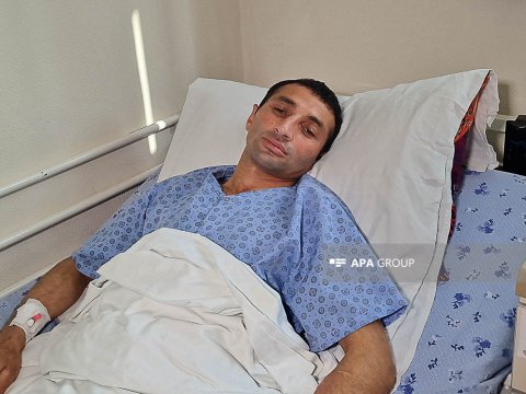 Əməliyyatda iki dəfə ürəyim dayandı - Minada ayaqlarını itirən şəxs