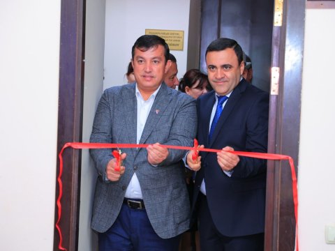 Urgəncdə Azərbaycan Mədəniyyəti və Ədəbiyyatı Mərkəzi açıldı - FOTOLAR