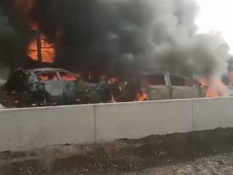 Zəncirvari qəza: 28 ölü, 60 yaralı