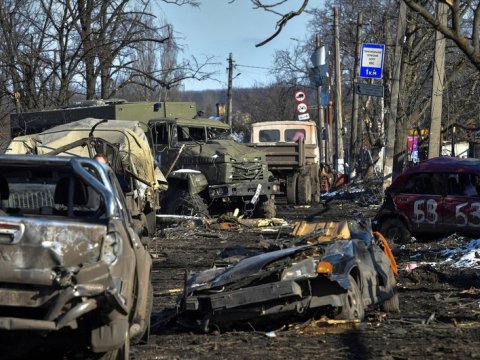 Ukraynanın işğalda olan şəhərində 9 sakin ÖLDÜRÜLDÜ