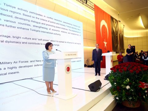 Bakıda Türkiyənin milli bayramı qeyd edildi - FOTOLAR