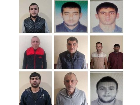 Polis Goranboyda əməliyyat keçirdi - 19 nəfər saxlanıldı