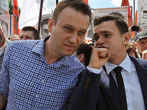 Rusiya müxalifətçilərinin portretləri Düsseldorfda