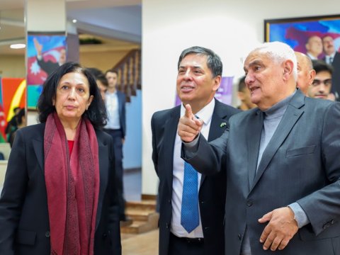 Braziliya səfiri ADU-nun qonağı olub - FOTO