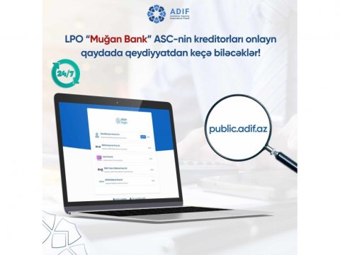 “Muğan Bank”ın kreditorlarının NƏZƏRİNƏ