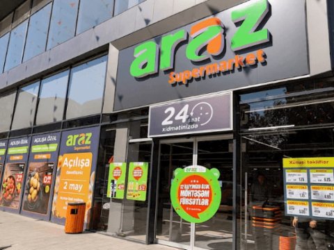 “Araz Supermarket”in 3.7 milyon manat vergi borcu var - FOTO
