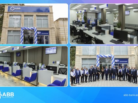 ABB-nin Qazax filialı da yeniləndi