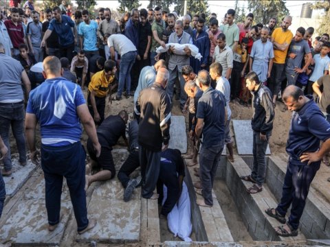 Qəzzada ölənlərin sayı 8525 nəfərə çatıb