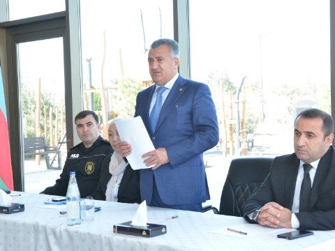 Abşeronda növbəti vətəndaş qəbulları keçirilib - FOTOLAR