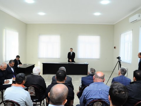 Naftalanda növbəti səyyar qəbul keçirilib - FOTO