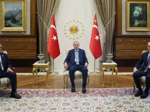 Ərdoğan Liviya parlamentinin sədrini qəbul etdi