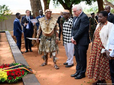 Almaniya prezidenti Tanzaniyadan üzr istədi - SƏBƏB