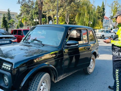 Sərxoş və ya narkotikin təsiri altında olan 80 sürücü SAXLANILDI