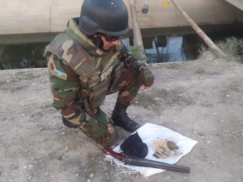 Bakıda silah-sursat aşkarlandı