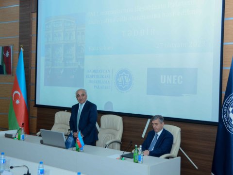 UNEC tələbələri Hesablama Palatasının təlimlərini tamamladılar - FOTO