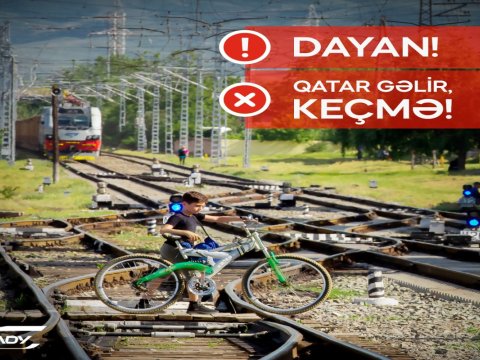 Dəmir yolları piyadalara çağırış etdi