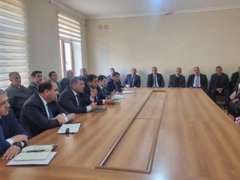 Goranboyda vətəndaşların növbəti qəbulu - FOTOLAR