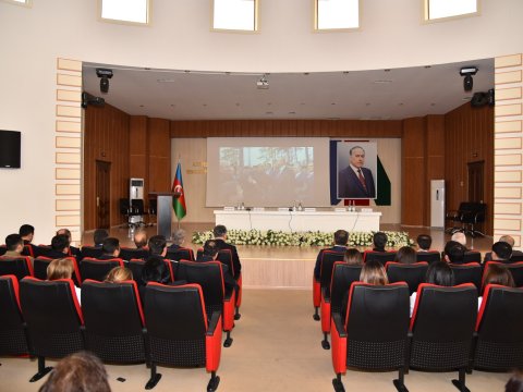 Baş Prokurorluq Göyçayda konfrans keçirdi - FOTOLAR