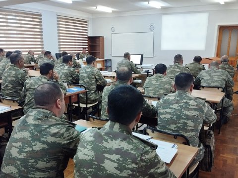 Orduda səfərbərlik təlimi - VİDEO