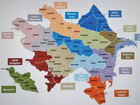 Qarabağ və Şərqi Zəngəzurun xəritəsi HAZIRLANIB